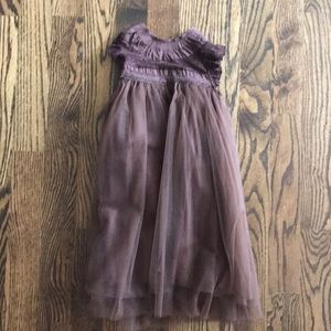 Trish Scully Child size 5 chocolate dress